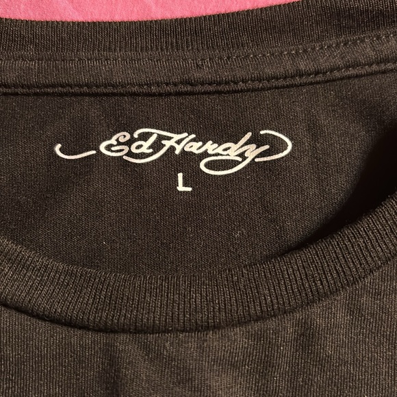 Ed Hardy love kills slowly crop top - Picture 3 of 6